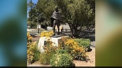 CALIFORNIA: Indian-American Groups Condemn Vandalising Gandhi Statue In California