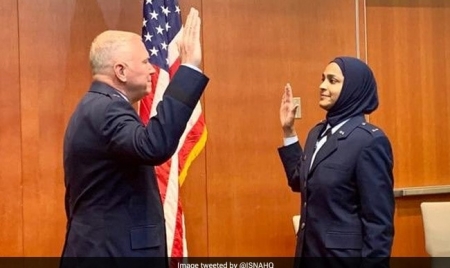 WASHINGTON: US Military’s First India-Born Female Muslim Chaplain Graduates