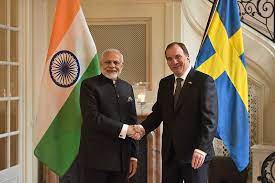 STOCKHOLM: Virtual Summit between Prime Minister Shri Narendra Modi and Sweden’s Prime Minister H.E. Mr. Stefan Löfven