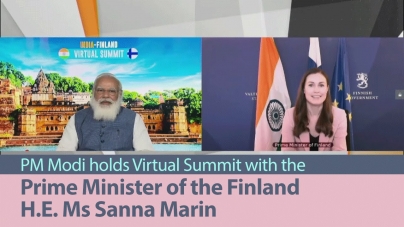 HELSINKI: India-Finland Virtual Summit