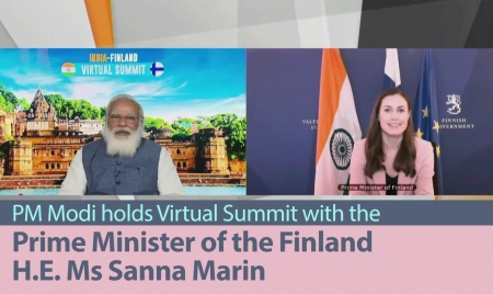 HELSINKI: India-Finland Virtual Summit
