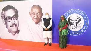 DHAKA: Prime Minister inaugurates the Bapu-Bangabandhu Digital Exhibition