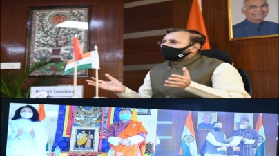 THIMPHU: India and Bhutan sign MoU for developing cooperation in the areas of Environment