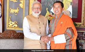 THIMPHU: Telephone Conversation between Prime Minister Shri Narendra Modi and H.E. Dr. Lotay Tshering, Prime Minister of Bhutan