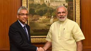 PORT LOUIS: Prime Minister Shri Narendra Modi calls His Excellency Pravind Kumar Jugnauth, Prime Minister of Mauritius