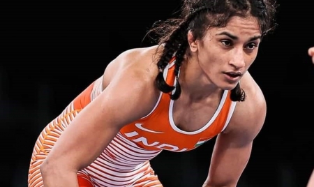 TOKYO: Wrestling Federation Of India “Temporarily” Suspends Vinesh Phogat For Indiscipline