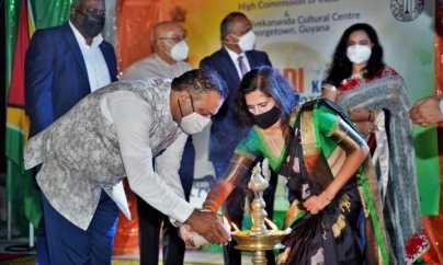 GEORGETOWN: Shared culture, friendship hailed as India observes 75 years of Independence