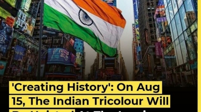 NEW YORK: Indian diaspora to hoist biggest tricolour at Times Square on Independence Day
