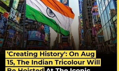 NEW YORK: Indian diaspora to hoist biggest tricolour at Times Square on Independence Day
