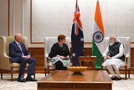CANBERRA: Australian Minister for Foreign Affairs and Women, H.E. Marise Payne, and Minister for Defence, H.E. Peter Dutton call on Prime Minister
