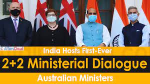 BRISBANE: First India-Australia 2+2 Ministerial Dialogue