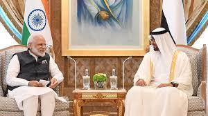 DUBAI: Telephone conversation between Prime Minister Shri Narendra Modi and Crown Prince of Abu Dhabi H.H. Sheikh Mohamed bin Zayed Al Nahyan