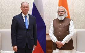 MOSCOW: Mr. Nikolai Patrushev, Secretary of the Security Council of the Russian Federation calls on Prime Minister Shri Narendra Modi