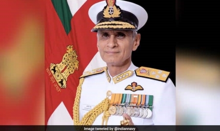 MUSCAT: Navy Chief Admiral Karambir Singh Arrives In Oman On 3-Day Visit