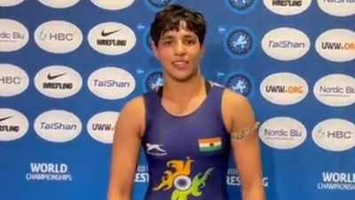 OSLO: Anshu creates history, becomes first Indian woman wrestler to reach World Championship final