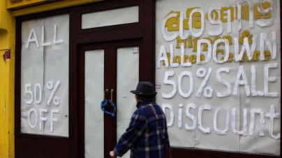 LONDON: Business insolvencies rise as government aid wanes