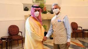 JEDDAH: External Affairs Minister’s meeting with Foreign Minister of Kingdom of Saudi Arabia