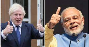 LONDON: Prime Minister Shri Narendra Modi spoke on telephone with H.E. Mr. Boris Johnson, Prime Minister of the United Kingdom
