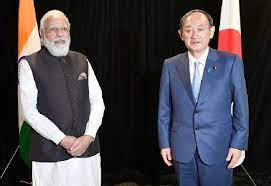 TOKYO: Meeting between Prime Minister Shri Narendra Modi and H.E. Mr. SUGA Yoshihide, Prime Minister of Japan