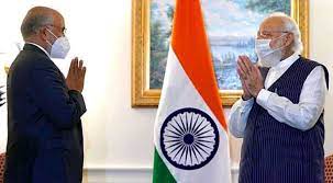 WASHINGTON: Prime Minister’s meeting with Mr. Shantanu Narayen, President and CEO of Adobe