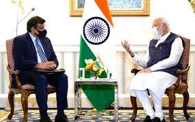 WASHINGTON: Prime Minister’s meeting with Mr. Vivek Lall, Chief Executive of General Atomics Global Corporation