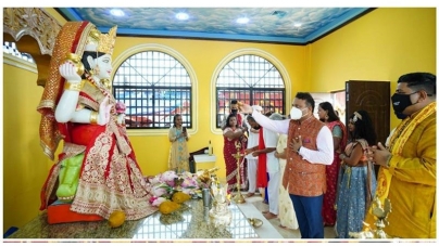 GEORGETOWN: First Ganga Maa Temple inaugurated