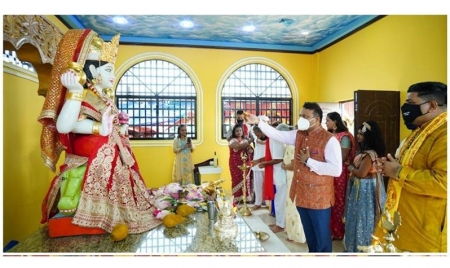 GEORGETOWN: First Ganga Maa Temple inaugurated
