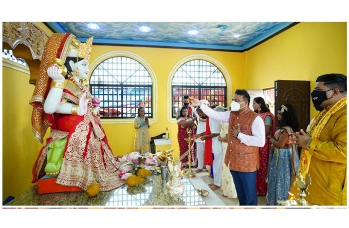 GEORGETOWN: First Ganga Maa Temple inaugurated