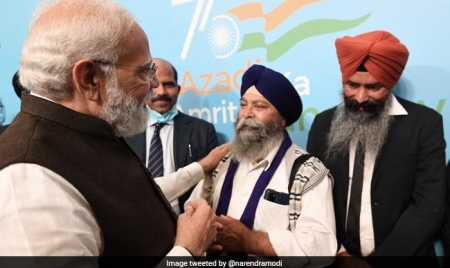 ROME: PM Modi Says Had “Great Interaction” With The Indian Community In Italy