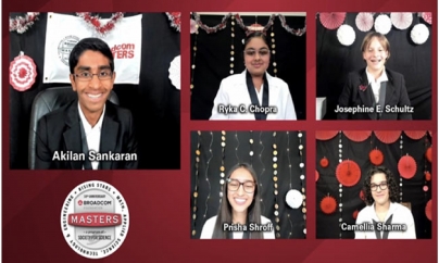NEW YORK: 4 Indian-Origin Middle Schoolers Win Prestigious US Science Competition