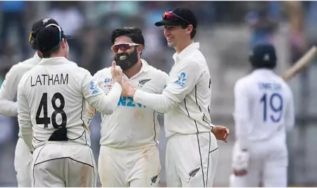 WELLINGTON: Ajaz Patel emulates Jim Laker and Anil Kumble, takes all 10 wickets in an innings