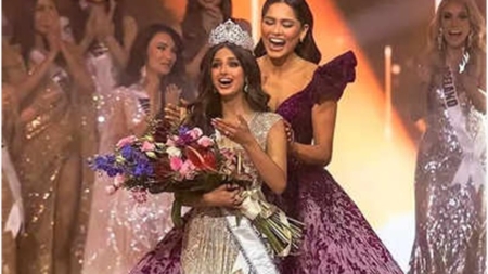 MUMBAI: “Namaste, Universe!”India’s Harnaaz Sandhu crowned Miss Universe 2021
