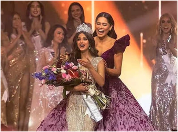 MUMBAI: “Namaste, Universe!”India’s Harnaaz Sandhu crowned Miss Universe 2021