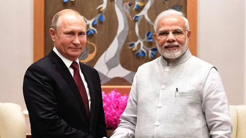 MOSCOW : Telephone conversation between Prime Minister Shri Narendra Modi and His Excellency Vladimir Putin, President of the Russian Federation