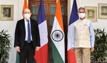 PARIS : Visit of Secretary-General of Ministry for Europe and Foreign Affairs of France to India