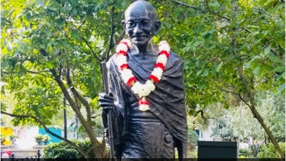 WASHINGTON : Indian-Americans Condemn Vandalism Of Gandhi Statue In New York