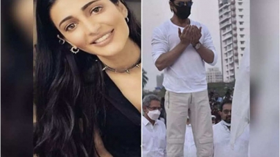 MUMBAI : Shruti Haasan appreciates Shah Rukh Khan for paying tribute to Lata Mangeshkar