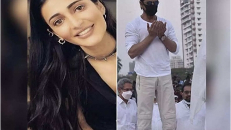 MUMBAI : Shruti Haasan appreciates Shah Rukh Khan for paying tribute to Lata Mangeshkar