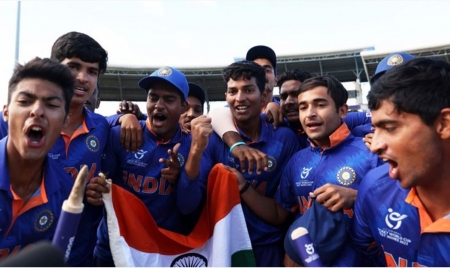 SAINT JOHN’S : India wins 5th U19 WC title after trashing England