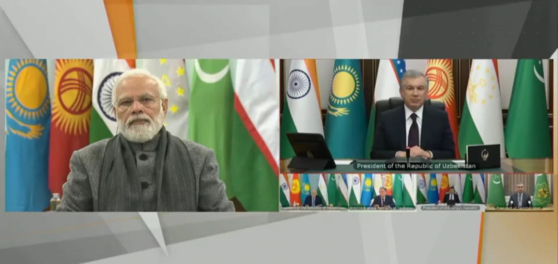 DUSHANBE : India-Central Asia Virtual Summit