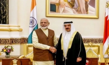 MANAMA : Prime Minister speaks on telephone with Crown Prince and Prime Minister, Kingdom of Bahrain