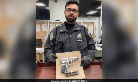 NEW YORK: Indian-Origin Cop Shoots Gunman In US While Investigating Domestic Violence Call: Report