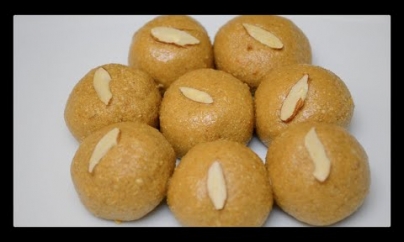 Besan Oats Ladoo Recipe