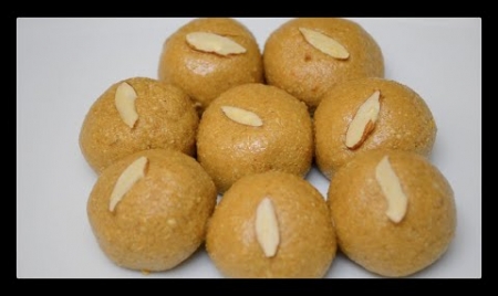 Besan Oats Ladoo Recipe