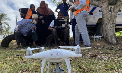 ZANZIBAR: Malaria- Aberystwyth University drone system used in Zanzibar