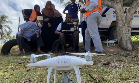 ZANZIBAR: Malaria- Aberystwyth University drone system used in Zanzibar