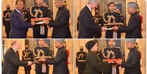 DODOMA: Envoys of four Nations present Credentials to President of India