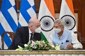 ATHENS: Visit of Minister of Foreign Affairs of the Hellenic Republic (Greece) to India