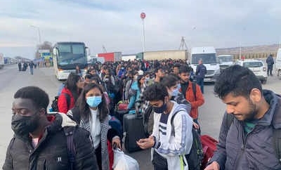 BUCHAREST 2 evacuation planes to land in Romania as India races to get students home