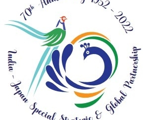 TOKYO: 70th Anniversary of Establishment of Diplomatic Relations between India and Japan in 2022 – Launch of India’s Logo
